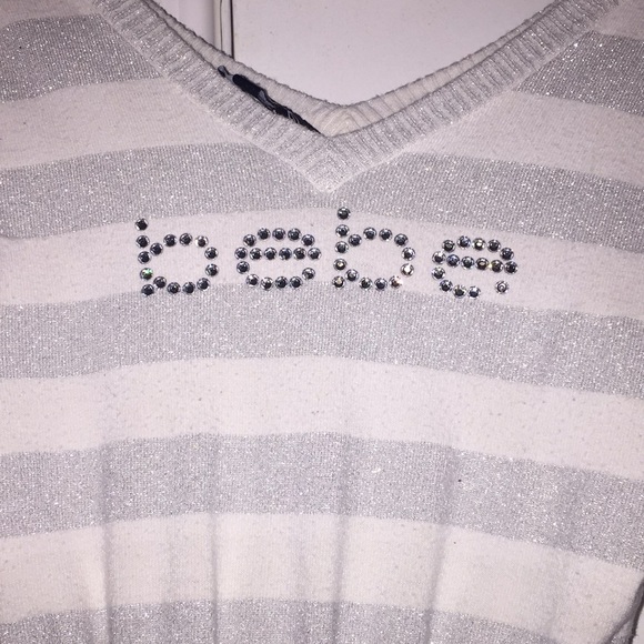 V Neck Winter Sweater Bebe - Picture 3 of 4